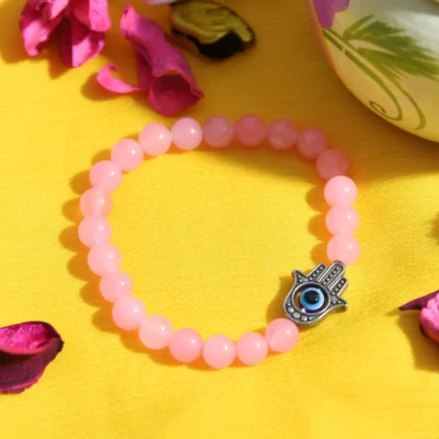 Love Attraction with Evil Eye Hamsa Bracelet